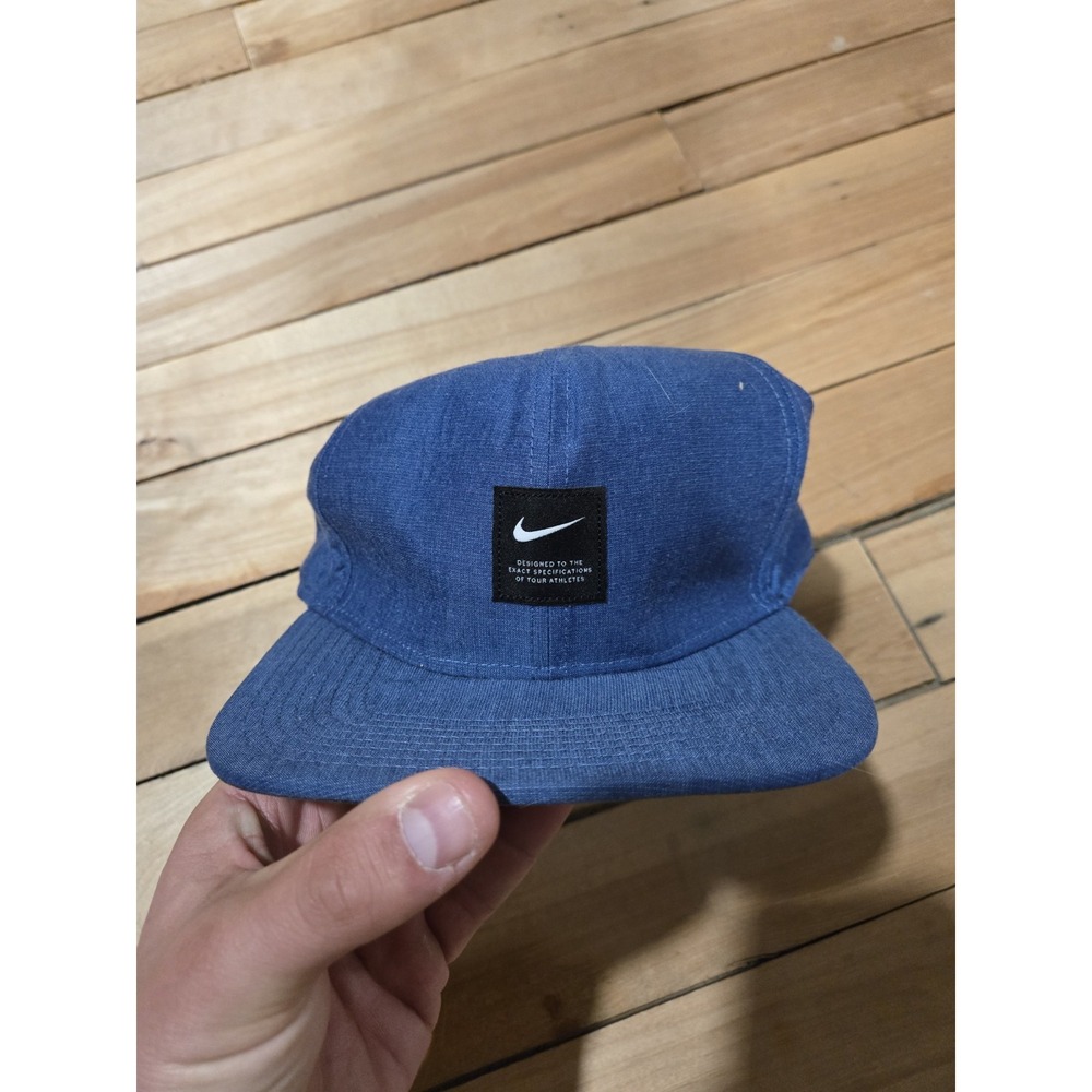 Nike Golf AeroBill Pro Snapback‎ Hat Dri-Fit Adjustable Blue
